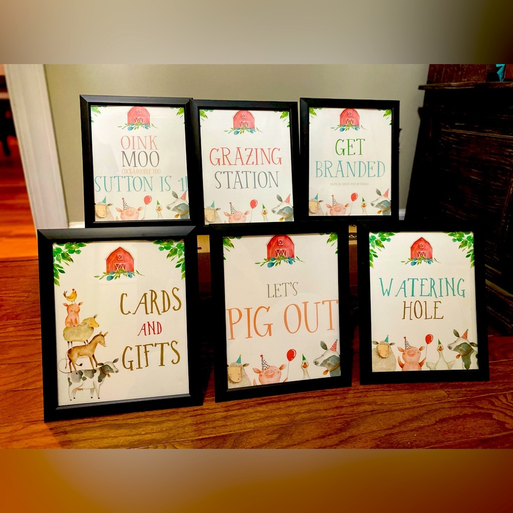Farm Party Decorations - Part 2